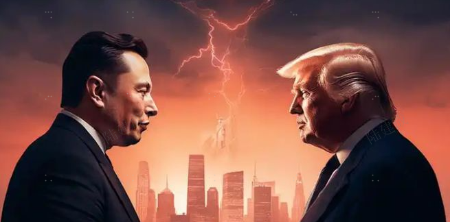 特马“断崖式分手”？万斯“劝架”：希望马斯克重归特朗普阵营！